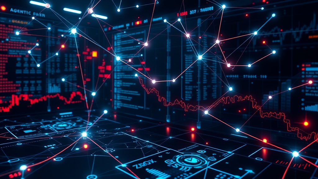 Agentic AI revolutionizing automated trading strategies visualization