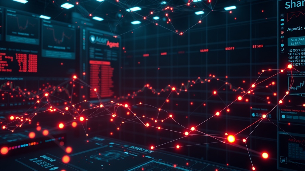Institutional AI trading agent dashboard for retail investors