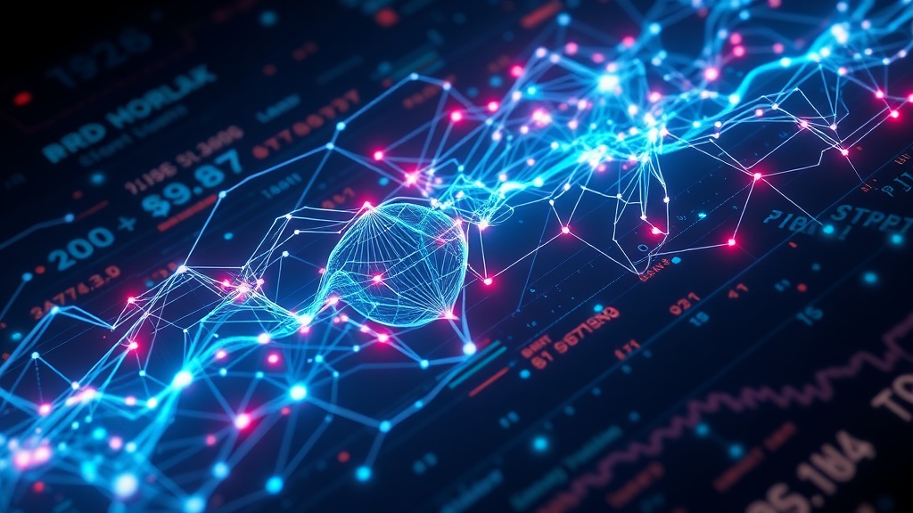Agentic AI automating financial trades in futuristic trading interface