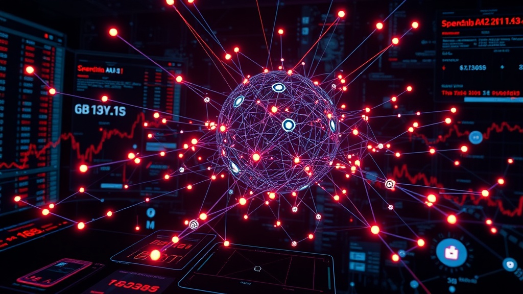 AI agent analyzing cryptocurrency market trends and executing trades