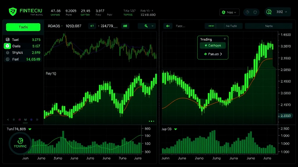 Generative AI bots analyzing financial market trends and data.