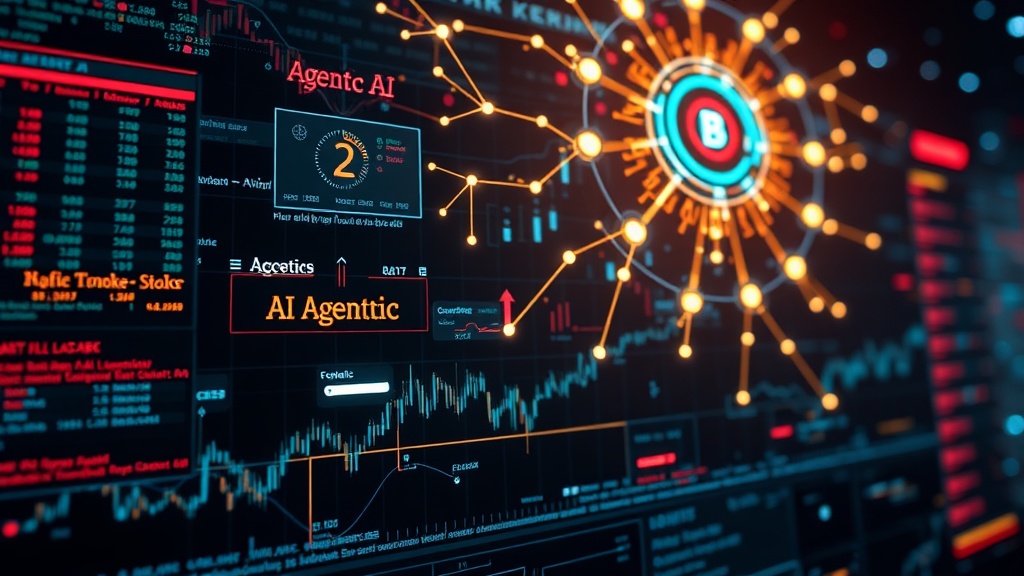 Graph of projected 2026 ROI from AI trading agents for passive income
